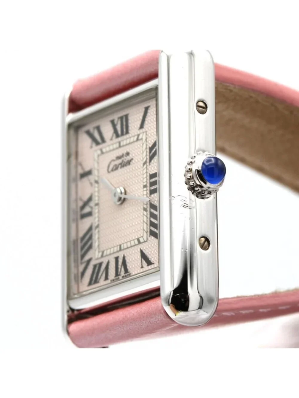 Cartier Must Tank SM Limited Silver Quartz Watch